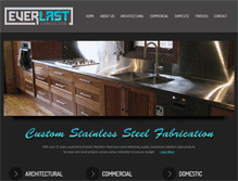 Tablet Screenshot of everlaststainless.com.au